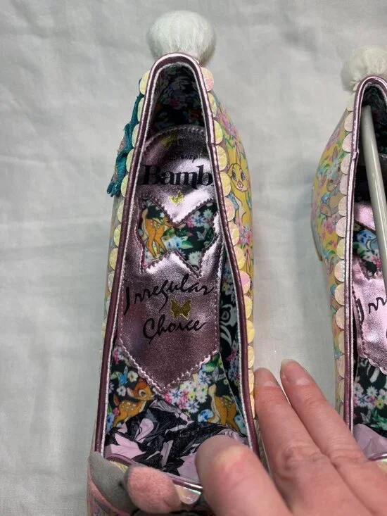 Disney Bambi Irregular Choice Womens Loafter Shoes Thumper Size 40 EU - Picture 4 of 8